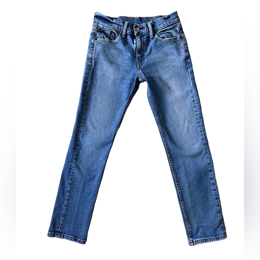 Nudie Jeans Long John Mens 31x32 Organic Blue Denim Jeans - Indian Summer